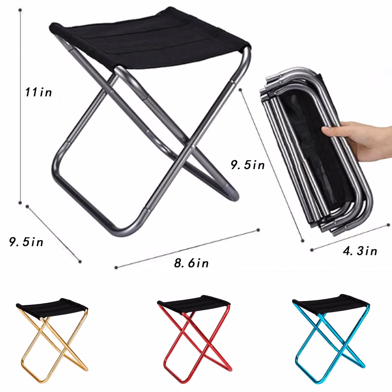 Portable Folding Seats Camping Stool MOQ 10pcs