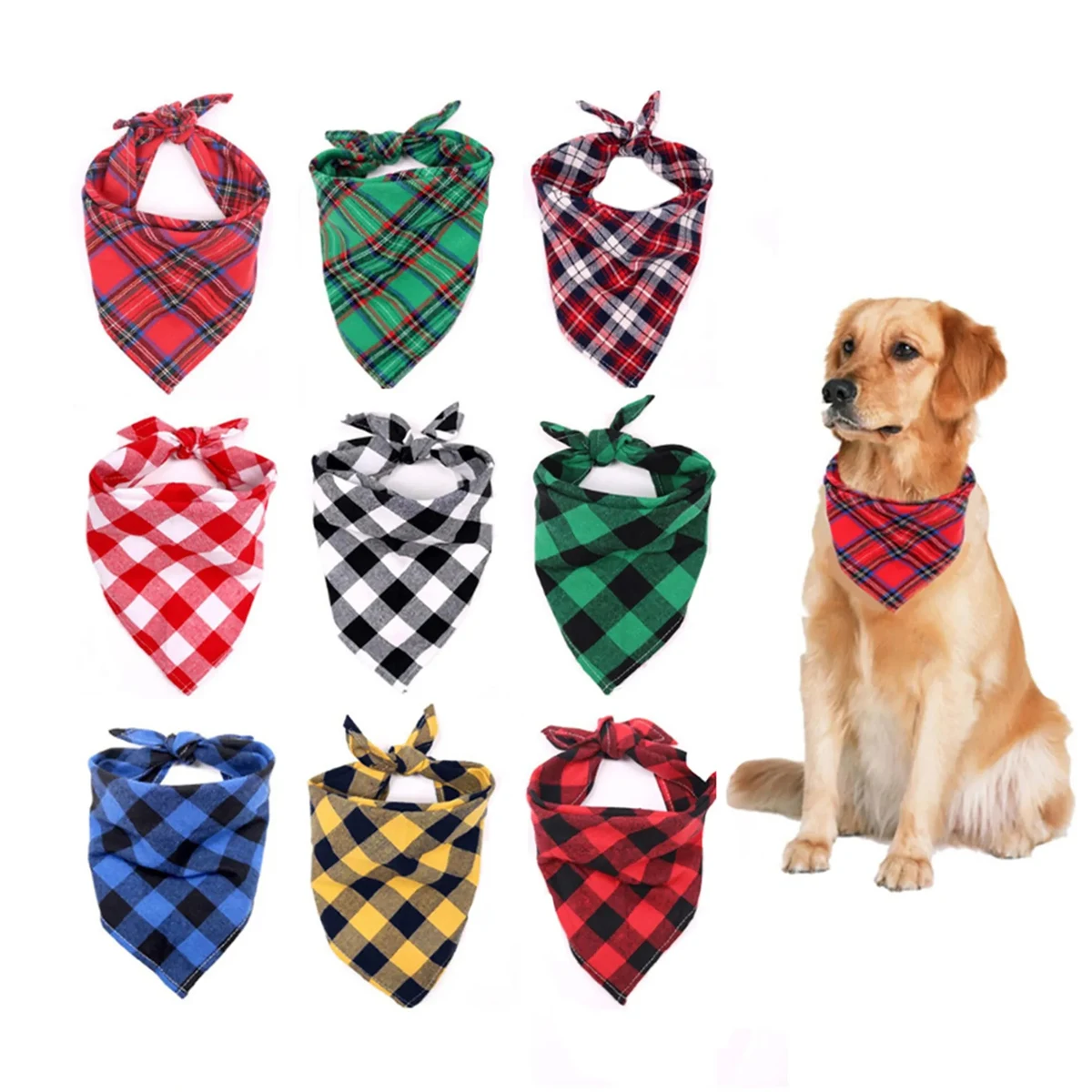 Pet Bandanna Scarf Dog Bib 1