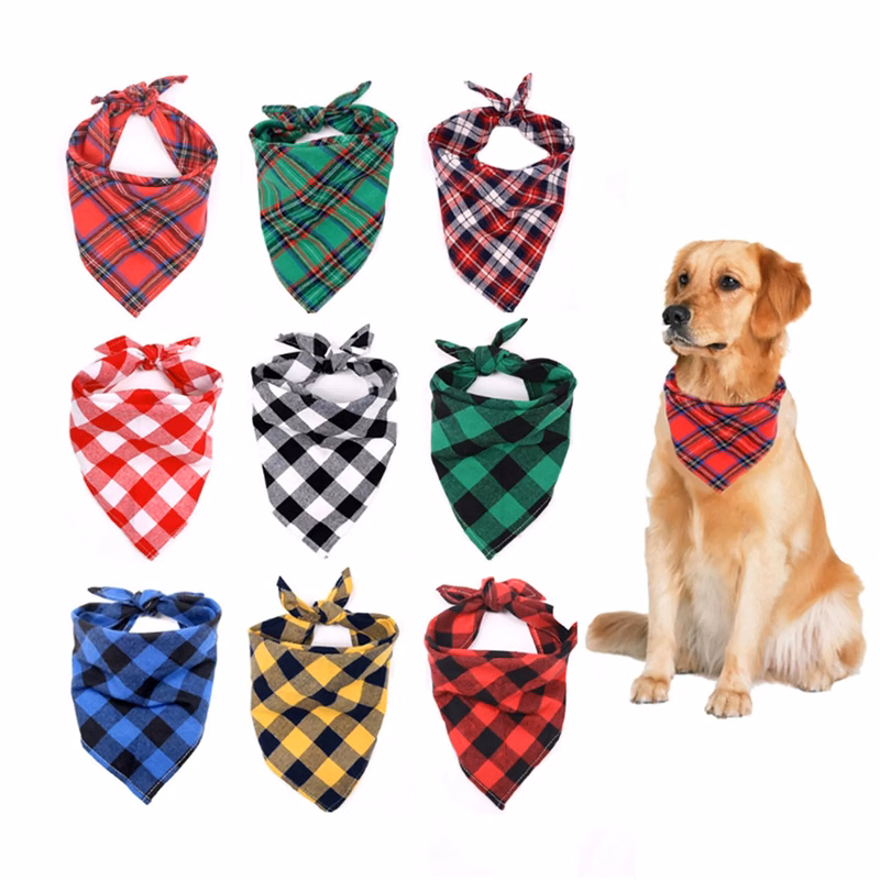 Pet Bandanna Scarf Dog Bib