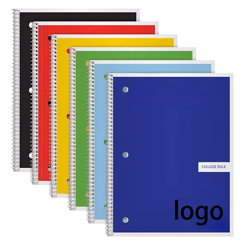 Durable Spiral Notebook College Ruled for Students