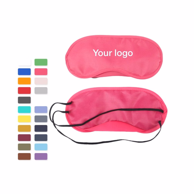 Polyester Sleep Eye Mask with Multiple Solid Colors