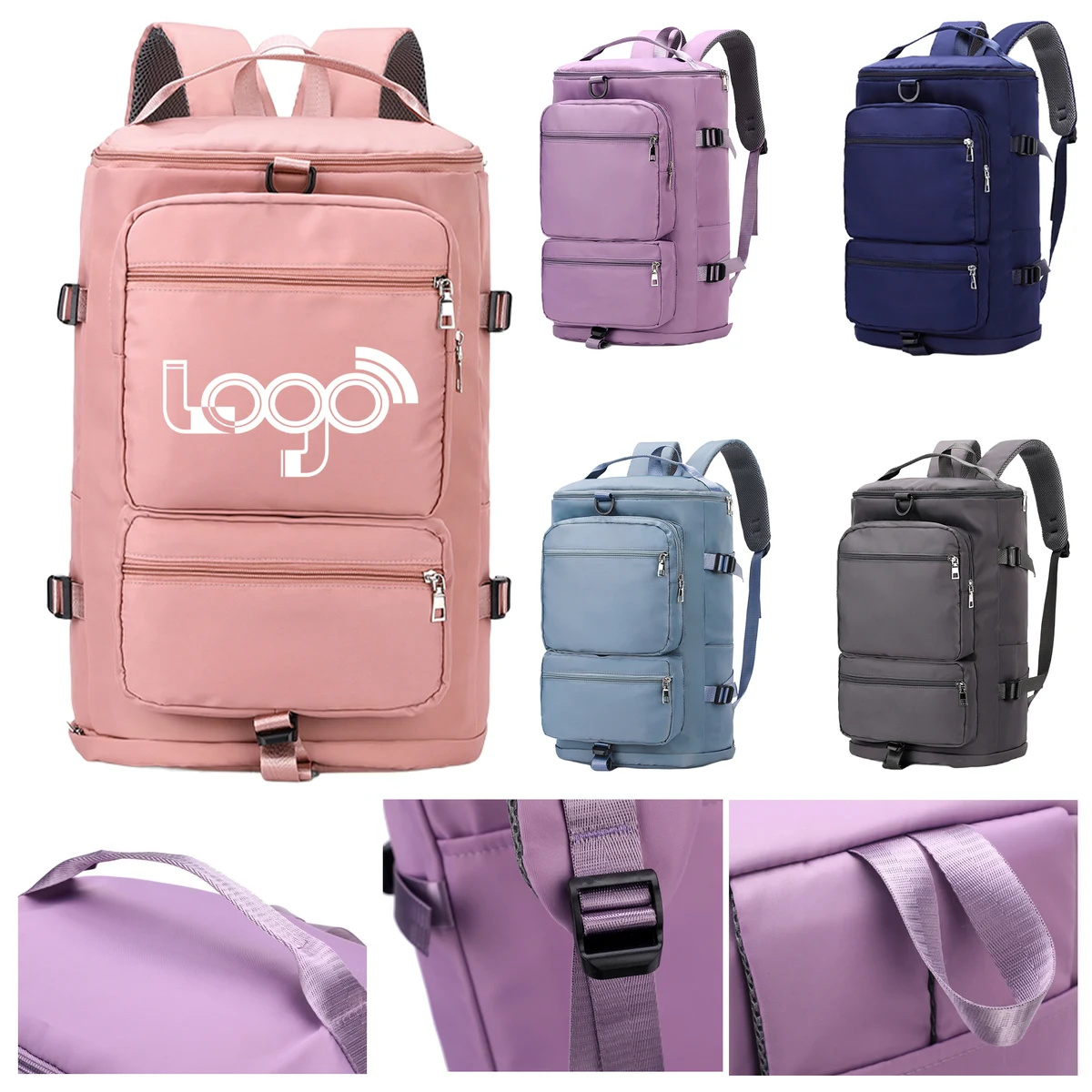 Dry and Wet Compartment Fitness Backpack 1