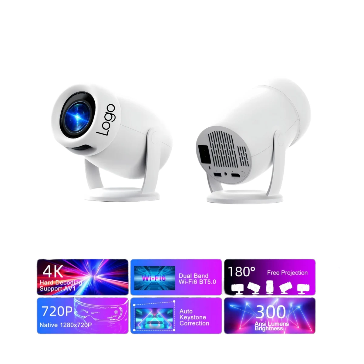 4K HD Wireless Projector 1