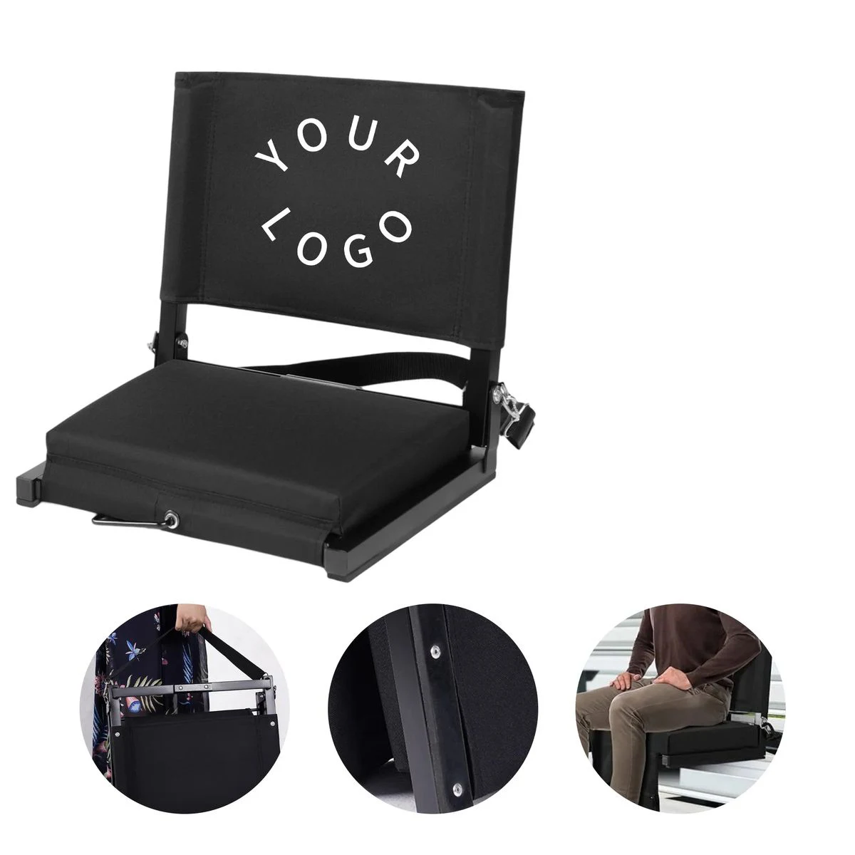 Non-Slip Oxford Folding Chair 1