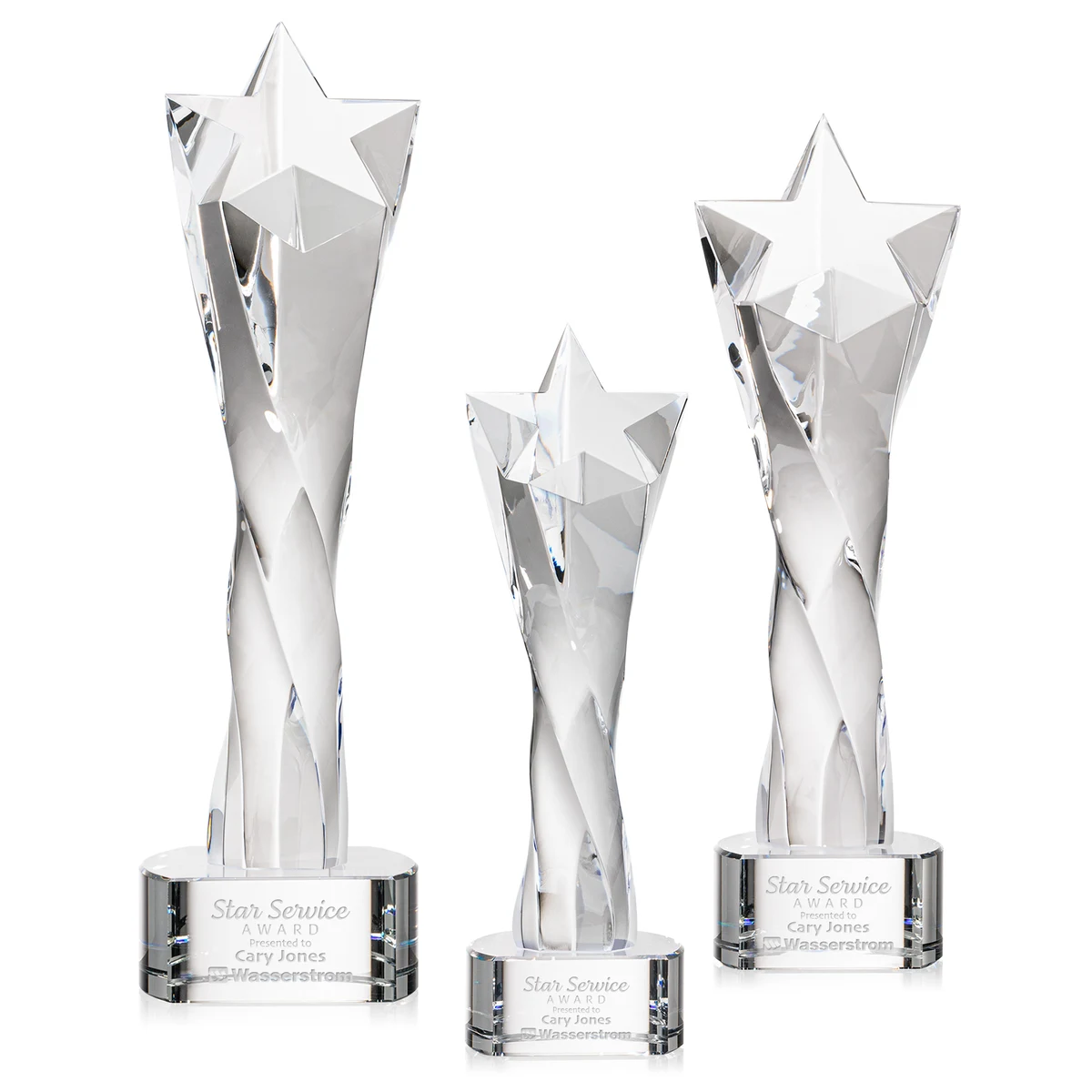 Arlington Star Award on Paragon Base - Clear 1
