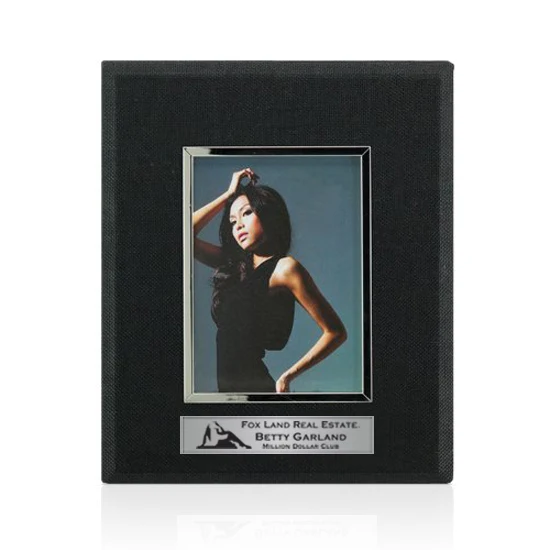 Linen Picture Frame - Black 1