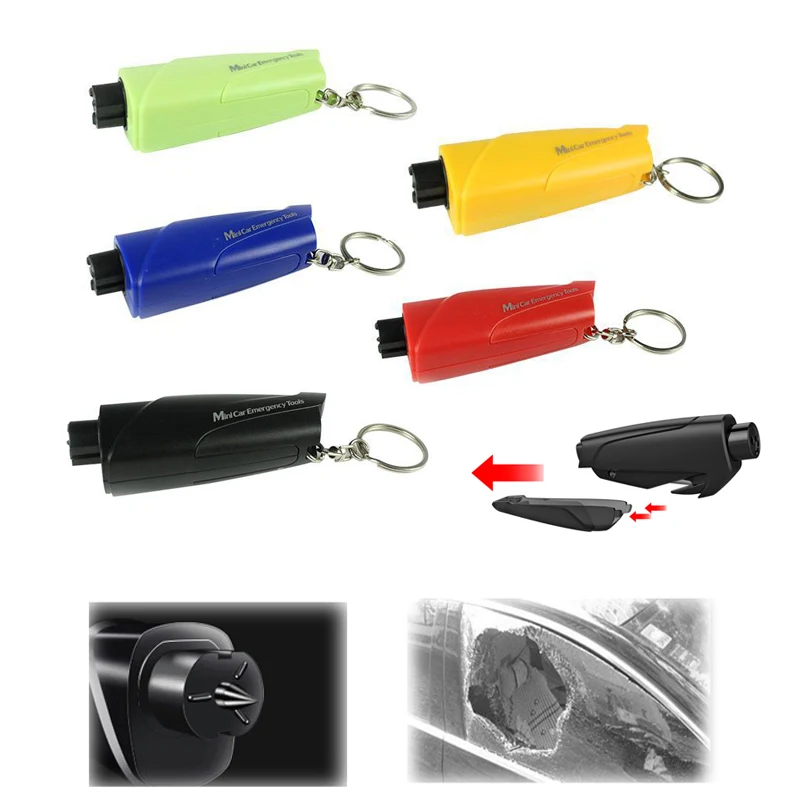 Vehicle Escape Tool Window Breaker Hammer 3-In-1 1