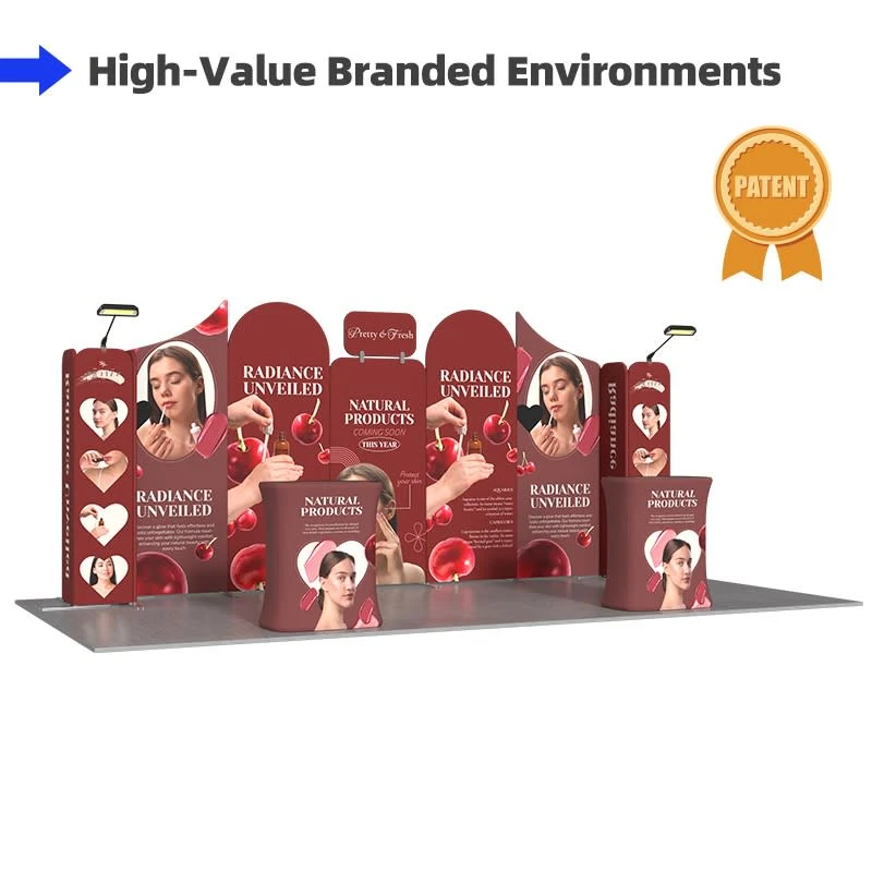 10x20ft Trade Show Booth Kit - B6 1