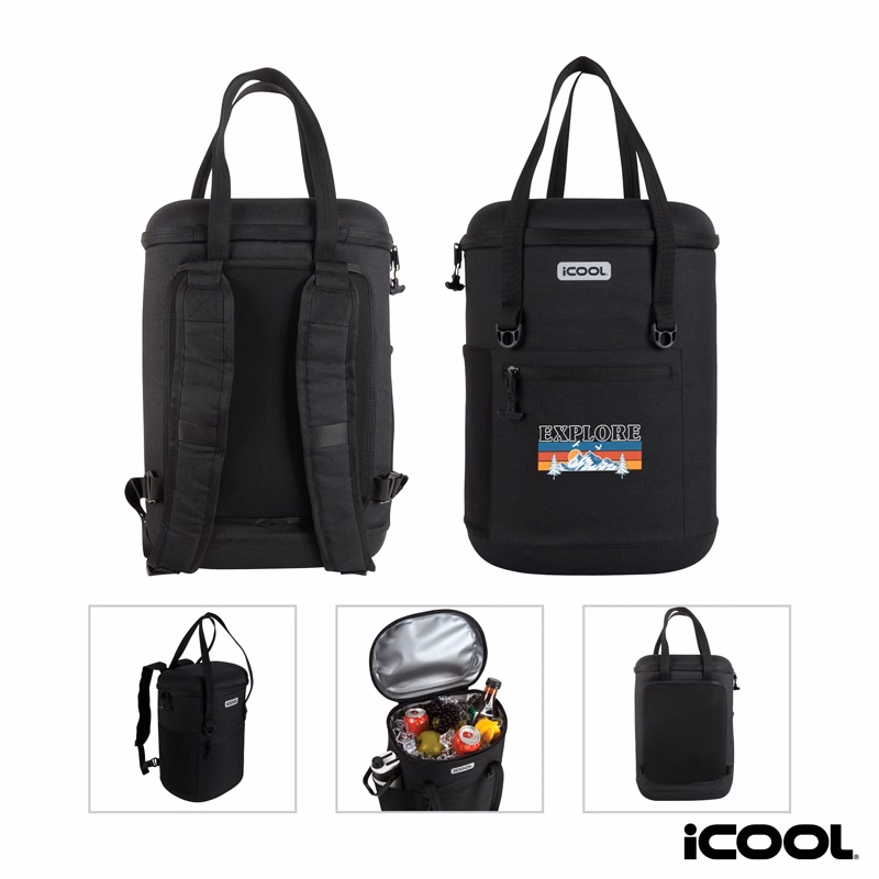 iCOOL® Granby 24-Can Cooler Backpack