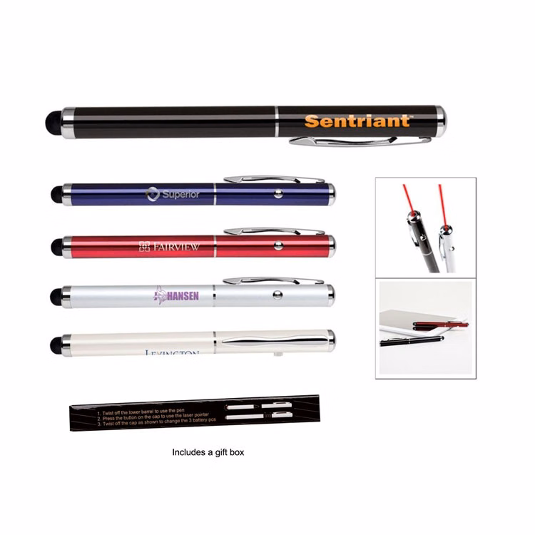 iPad/iphone stylus with laser pointer