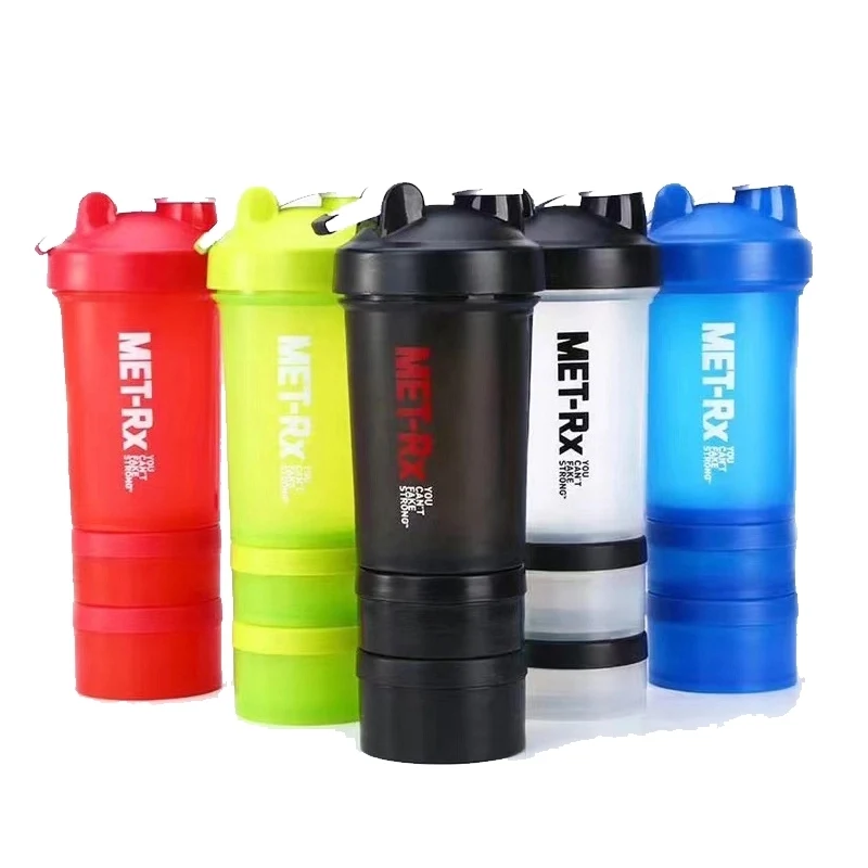15oz. Protein Shaker Bottle With Storage Cases 1