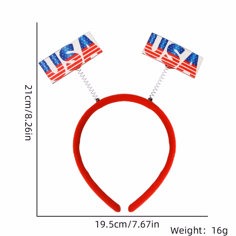 Fourth of July Party Props Headband