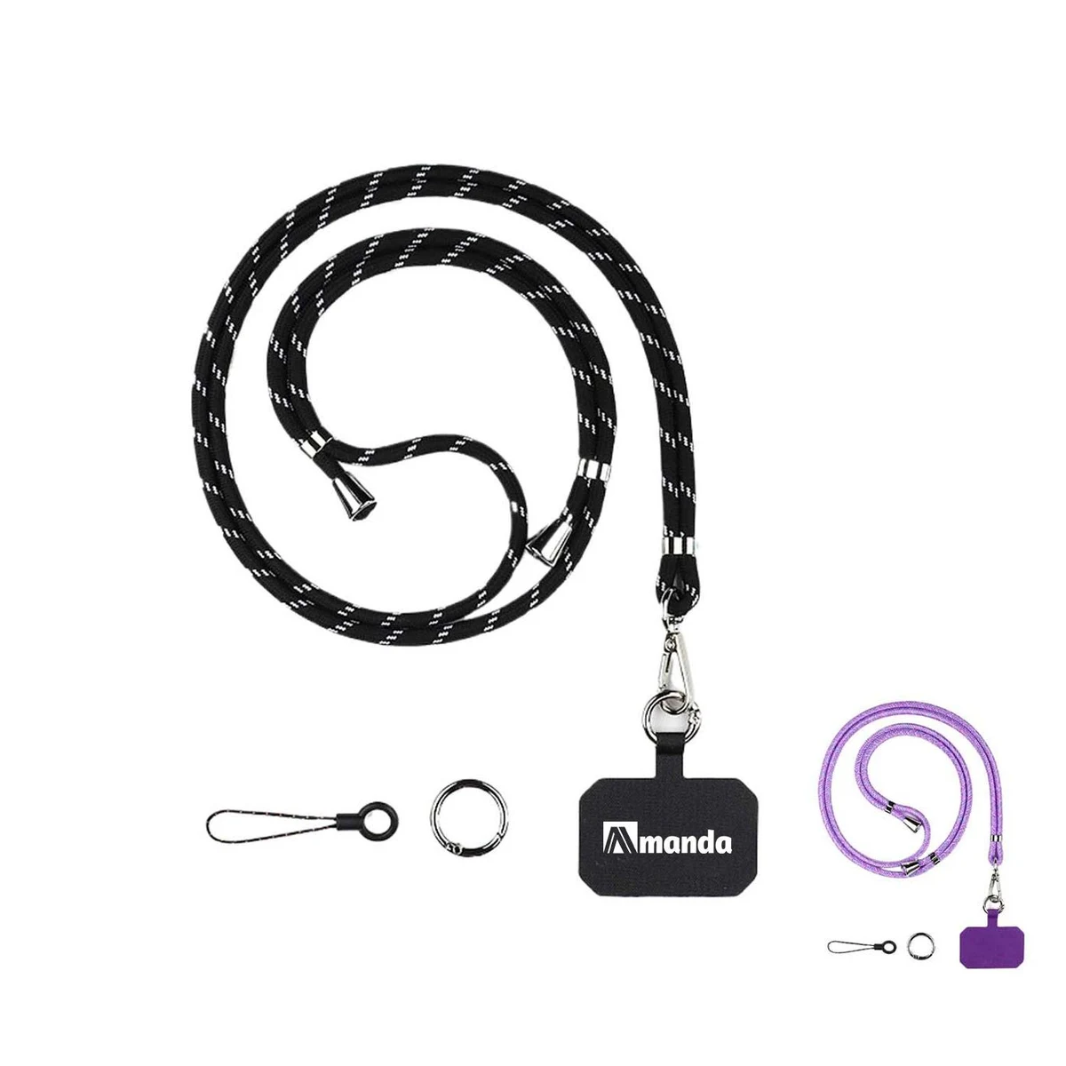 Round Design Jacquard Lanyard 1