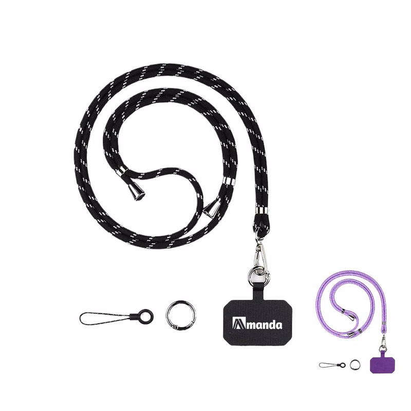 Round Design Jacquard Lanyard