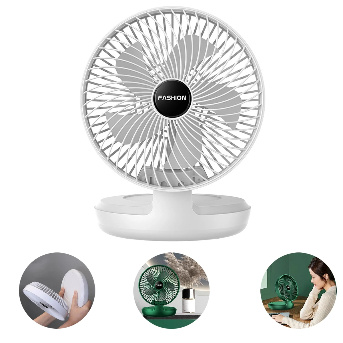 Foldable USB Desktop Fan 1