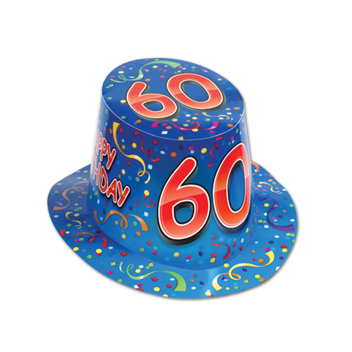 Happy "60" Birthday Hi-Hat 1