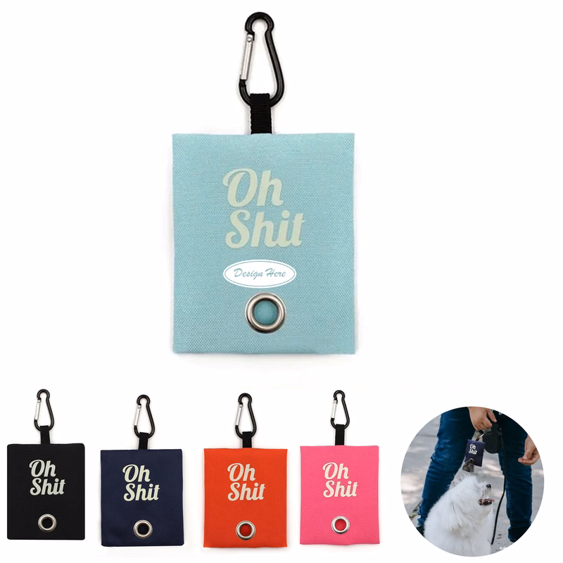 Durable Keychain Pet Waste Bag Dispenser for Convenient Use