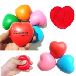 Custom Heart Stress Ball, custom stress ball with logo imprint 1
