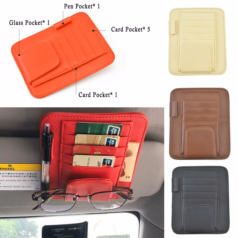 Visor Card Holder for Car