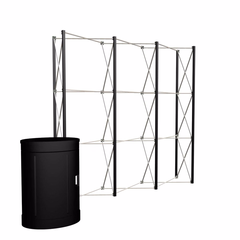 10' Straight Show 'N Rise Floor Display Hardware