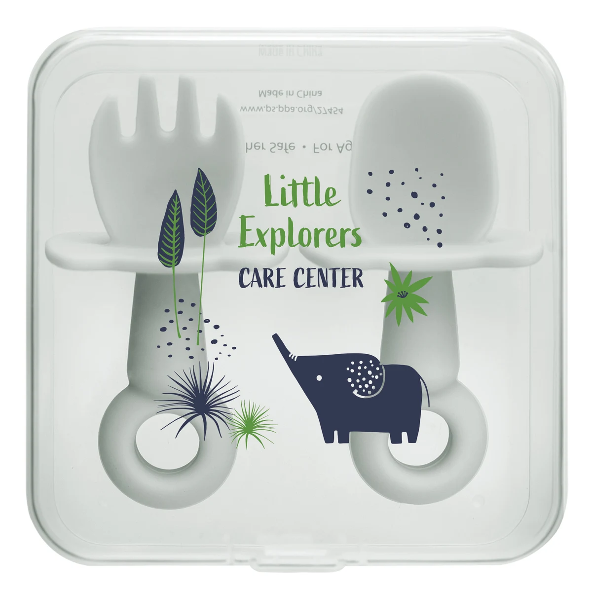 Silicone Baby Utensil Set 1