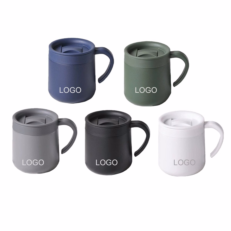 Stainless Steel Insulated Coffee 
Mug with Handle