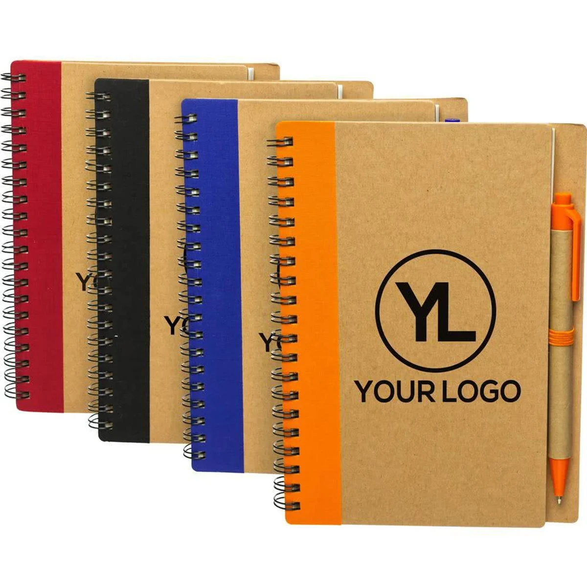 Eco-Friendly Spiral Kraft Cover Notebook 1