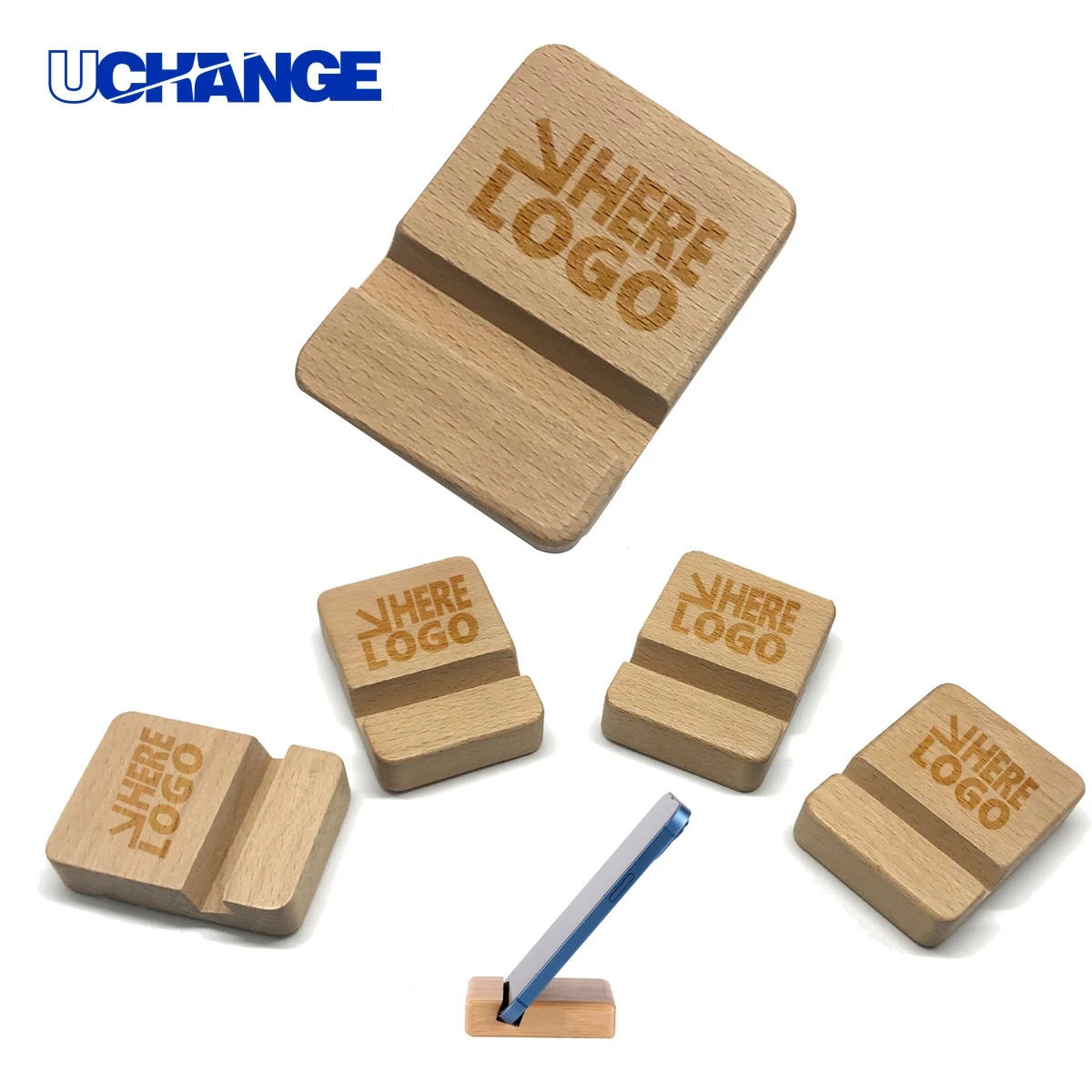 Wooden Phone Holder 1