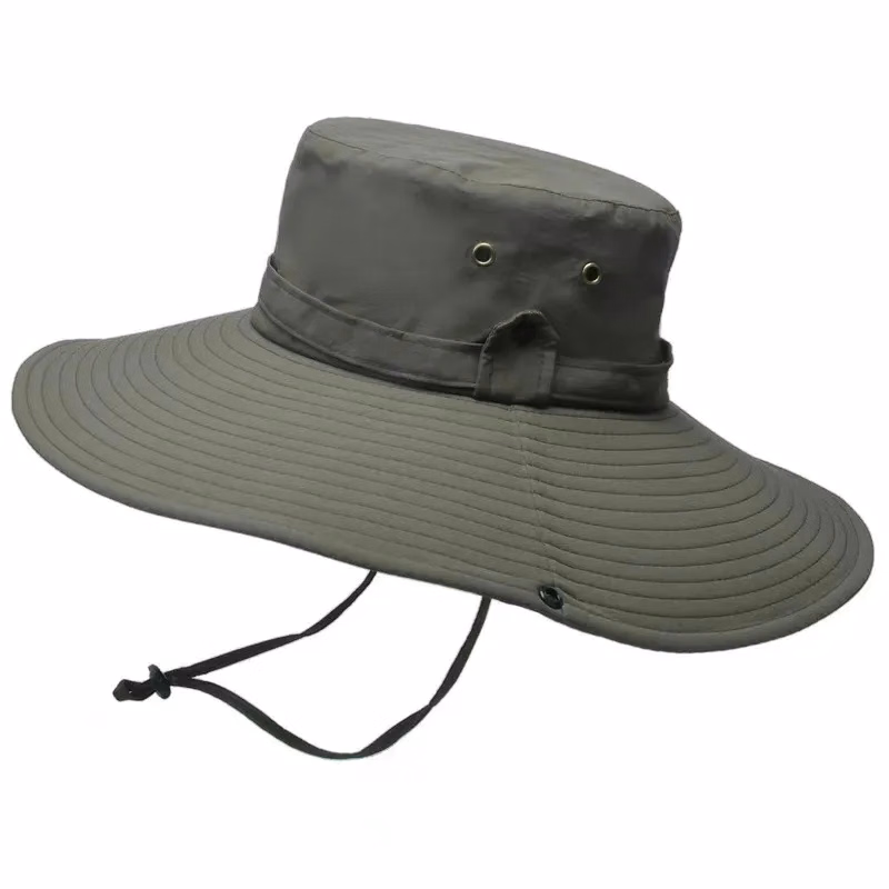 Summer Big Brim Cowboy Style Hiking Hat