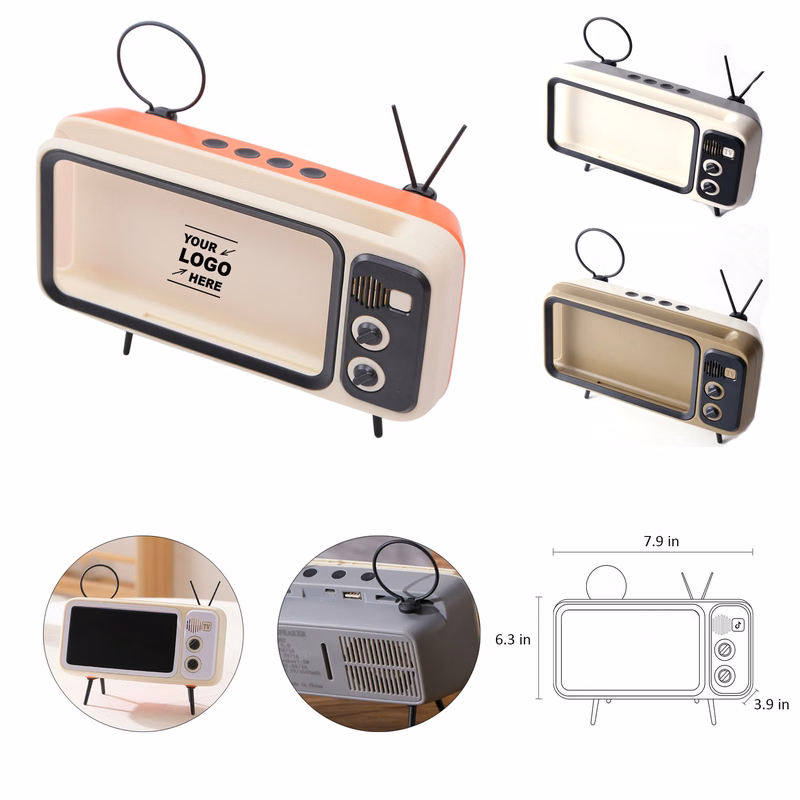 Mobile Phone Holder With Wireless Speaker