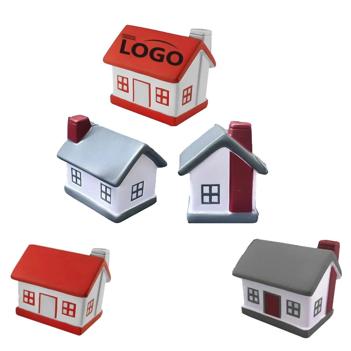 House Shape Foam Fidget Stress Ball 1