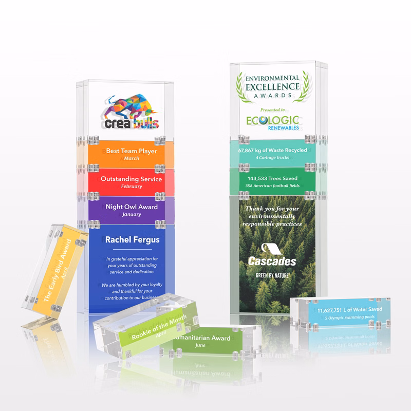 Derringer VividPrint™ Double-Sided Award