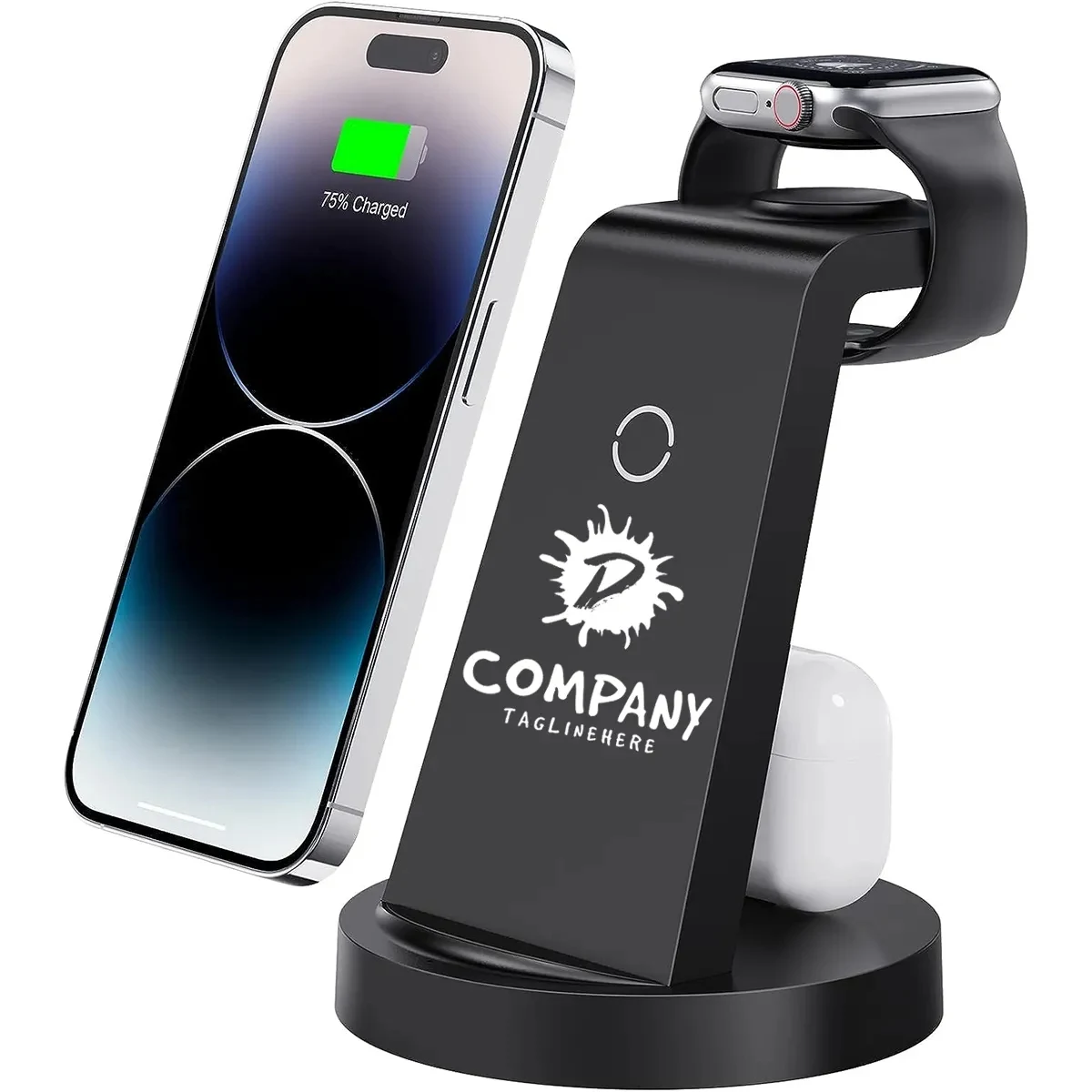 3 In 1 Wireless Charging Station For Phone Watch Headphone 1