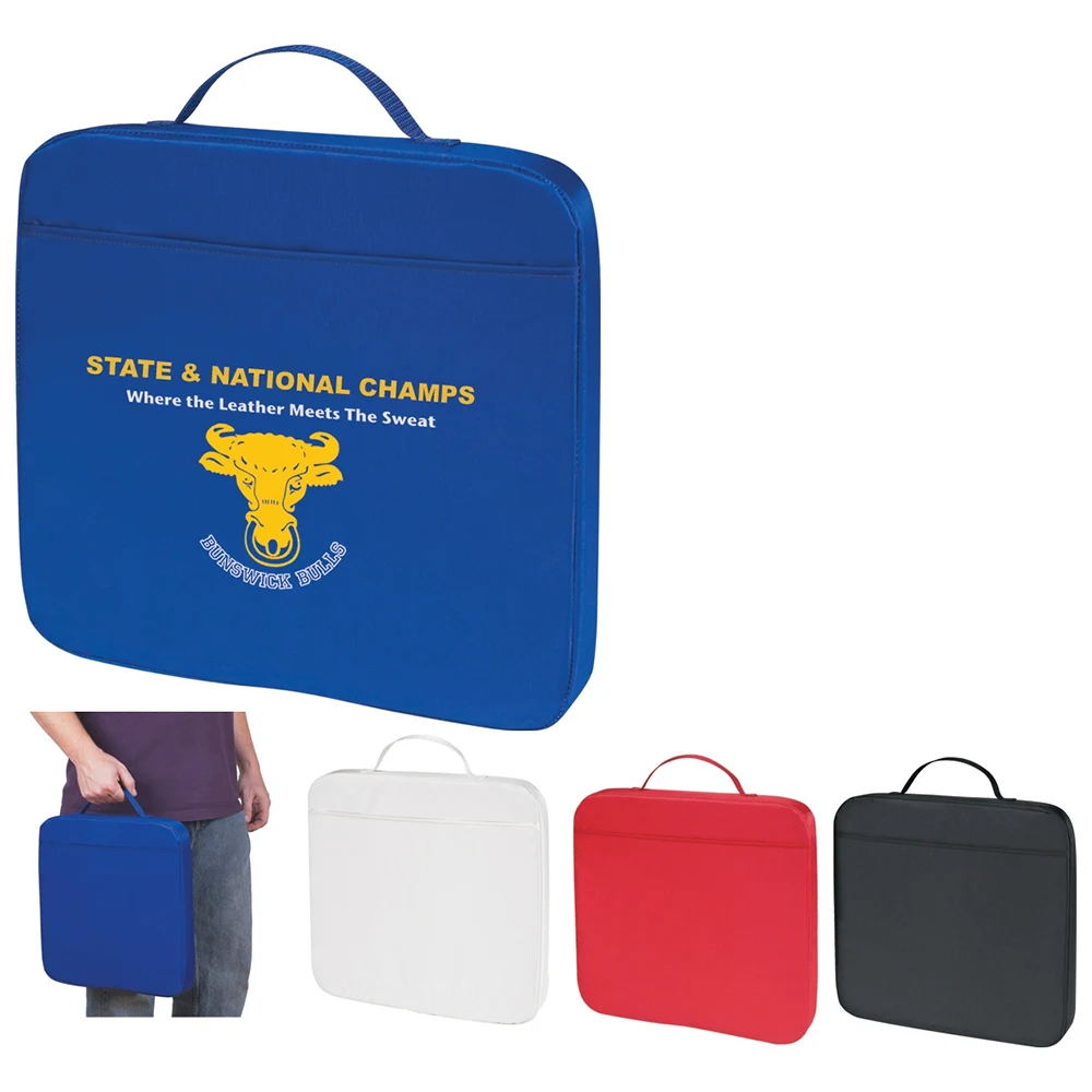 Portable Stadium Cushion With Pocket 1