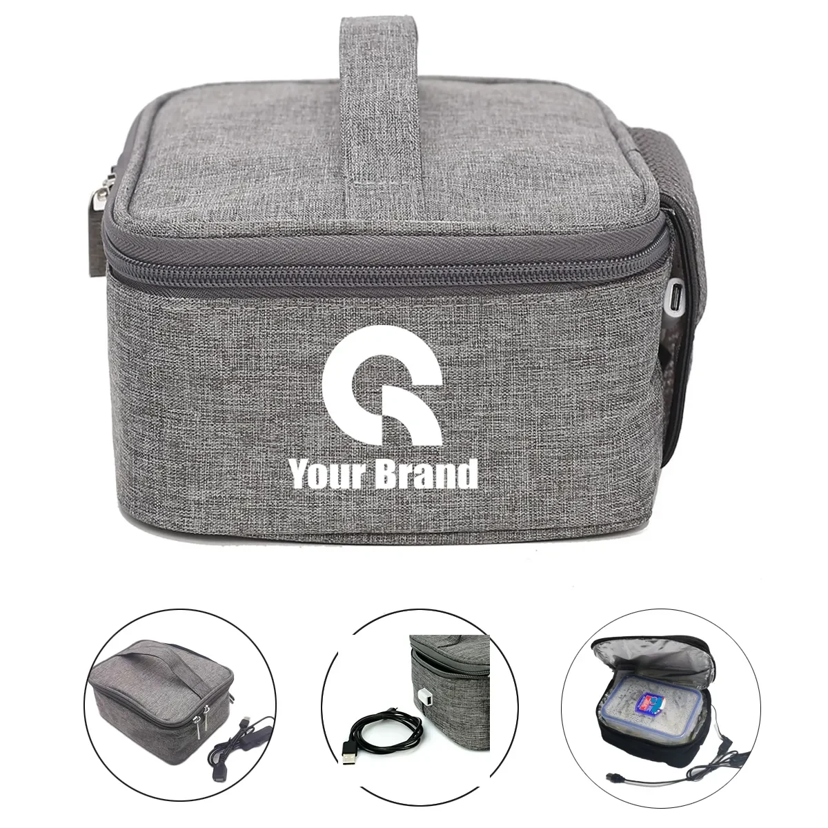 USB Charging Portable Heated Lunch Box 1