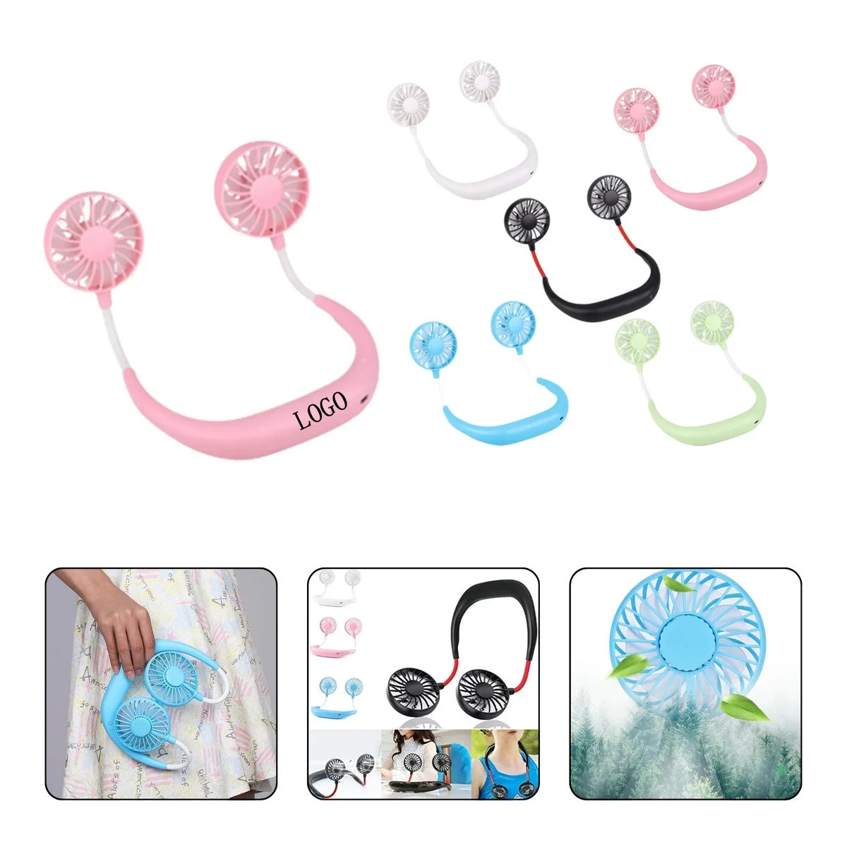 Portable Mini Rechargeable Fan Pack 1