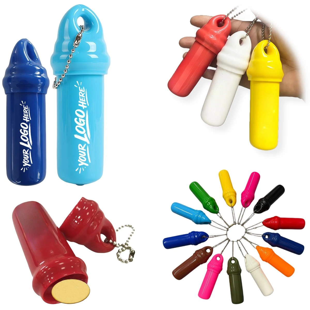 Waterproof PVC Keychain Coin Purse 1