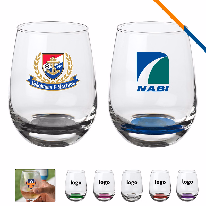 Libbey Hardy Stemless Wine Glasses - 9 OZ.