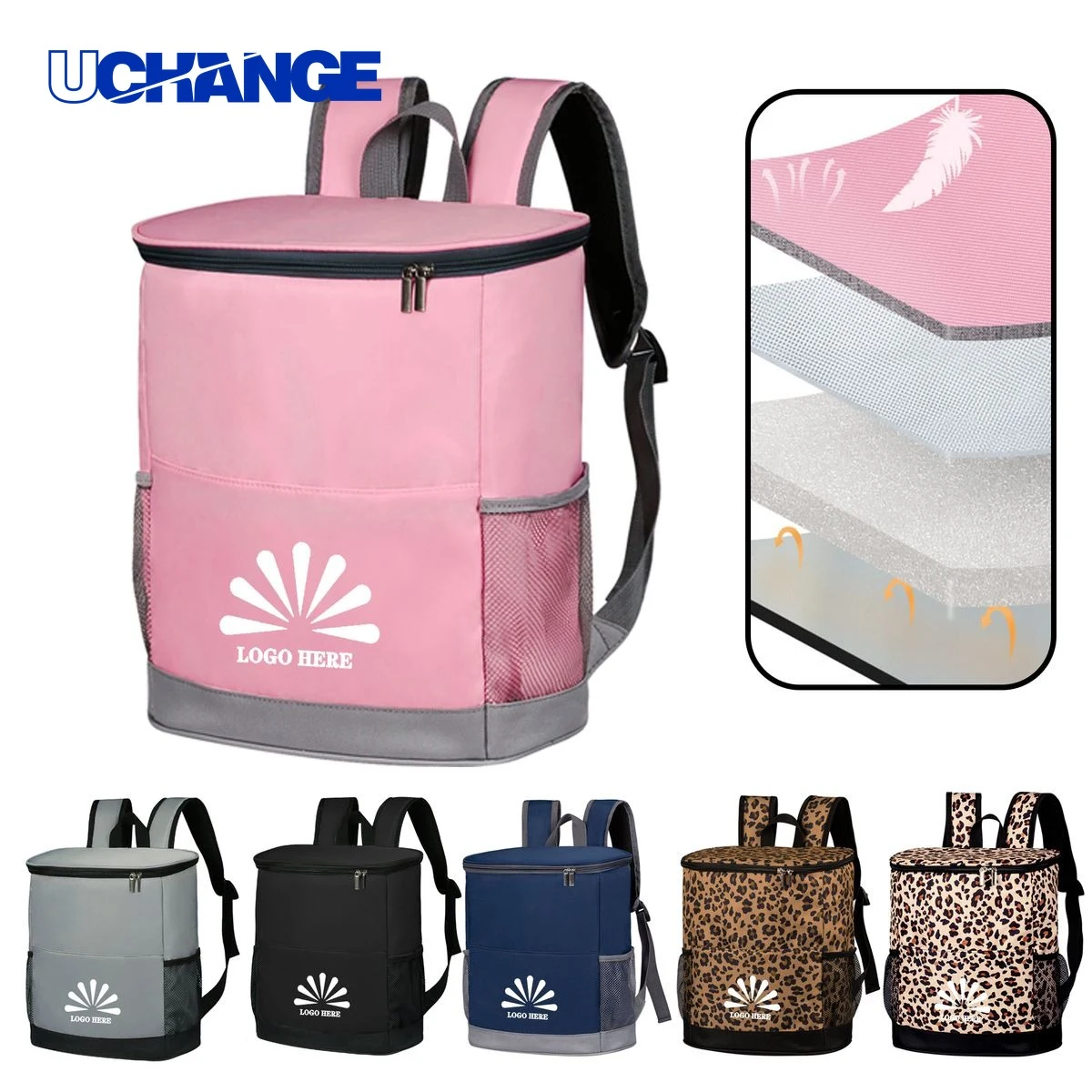 Portable Ice Pack Backpack Cooler 1