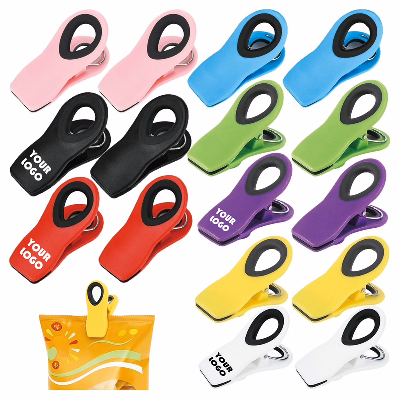 Plastic Refrigerator Sealing Magnet Clip