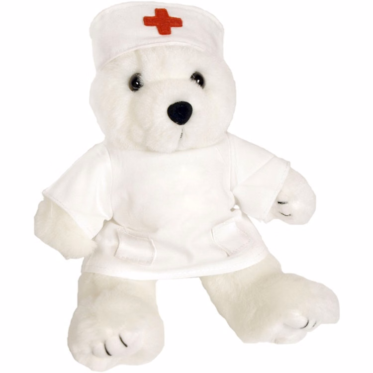 8" Nurse Bear