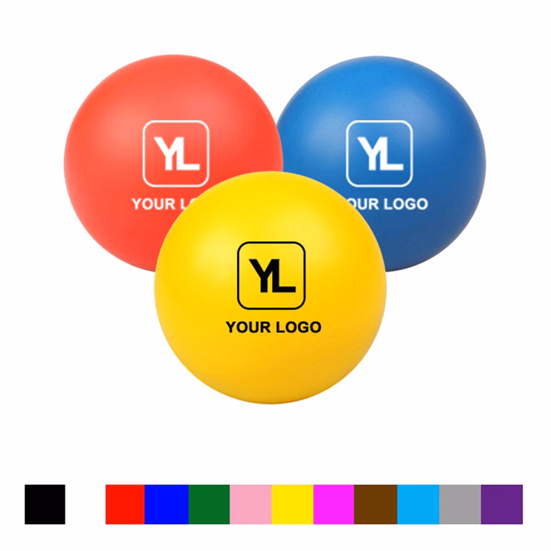 2.5" PU Round Stress Reliever Ball MOQ100