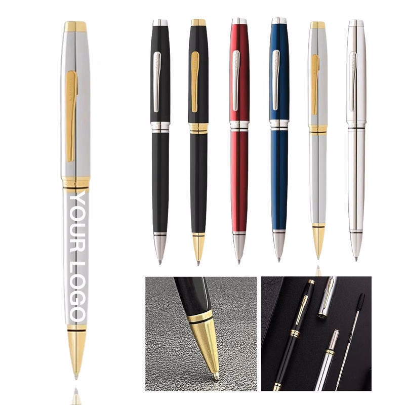 Durable Metal Twist Pen for Notes or Business Use
