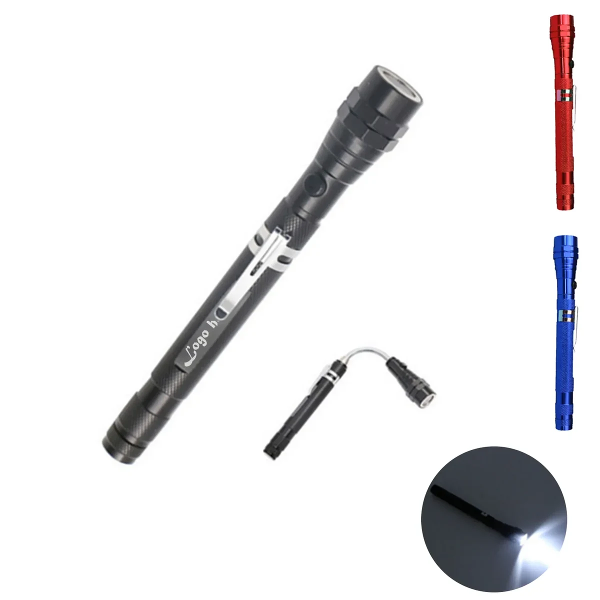 Telescopic Magnetic LED Pickup Tool 1