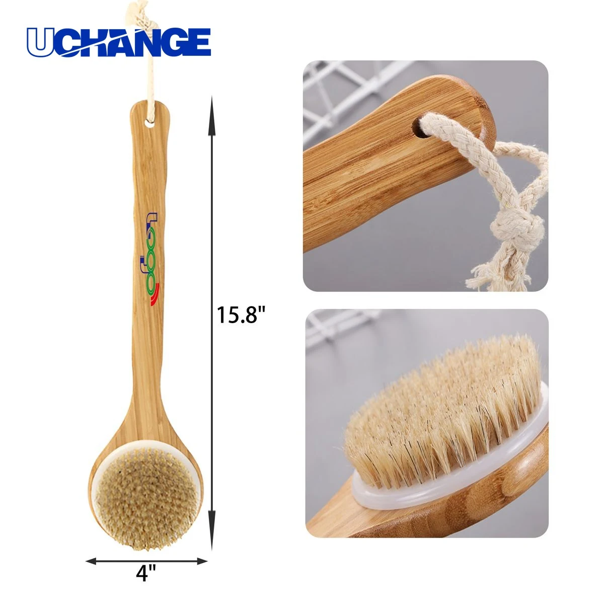Versatile Long Handle Bath Cleaning Brush 1