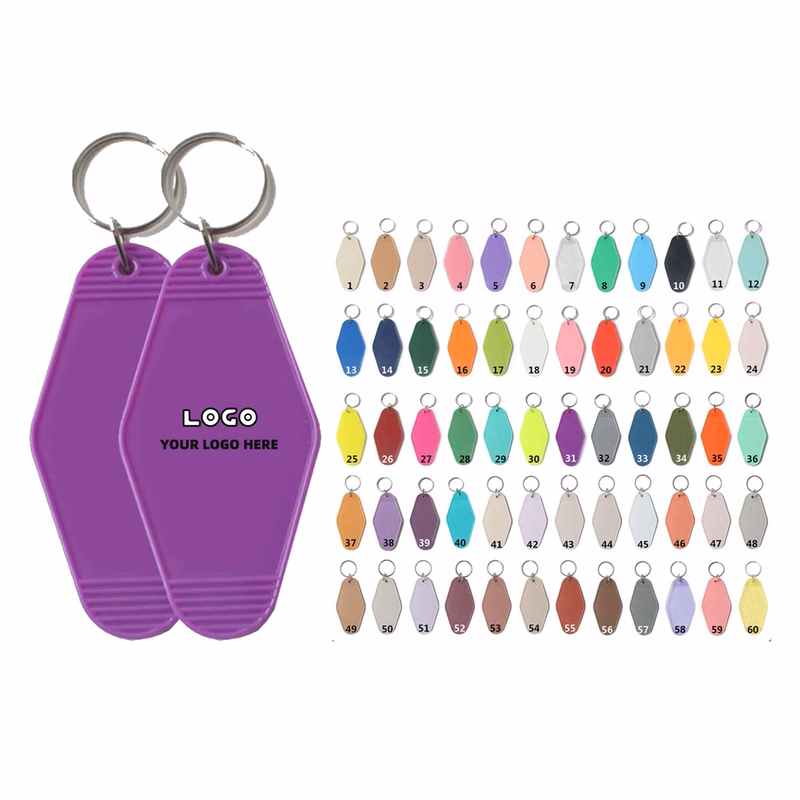 Branded Retro Room Key Tag