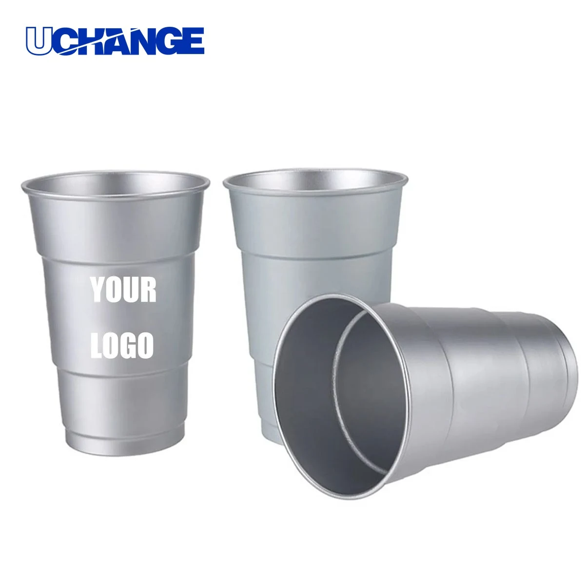 Custom Stadium Aluminum Party Cup Container (17 Oz) 1