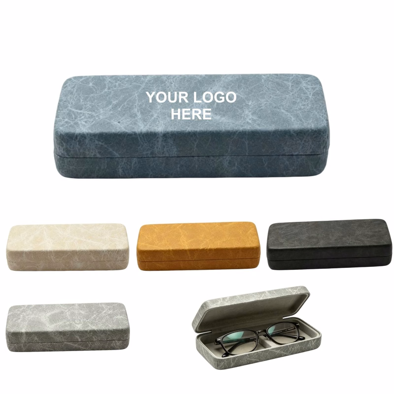 Leather Portable Eyeglass Storage Pouch
