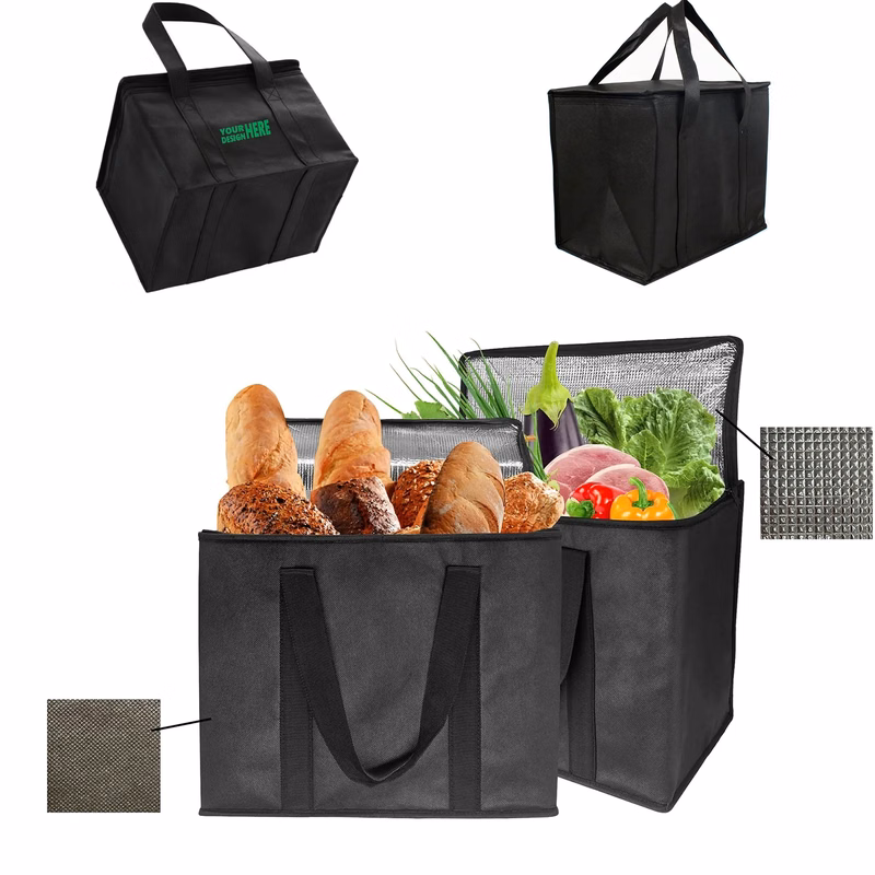 MOQ20 Non-Woven Insulated Aluminum Foil Bag