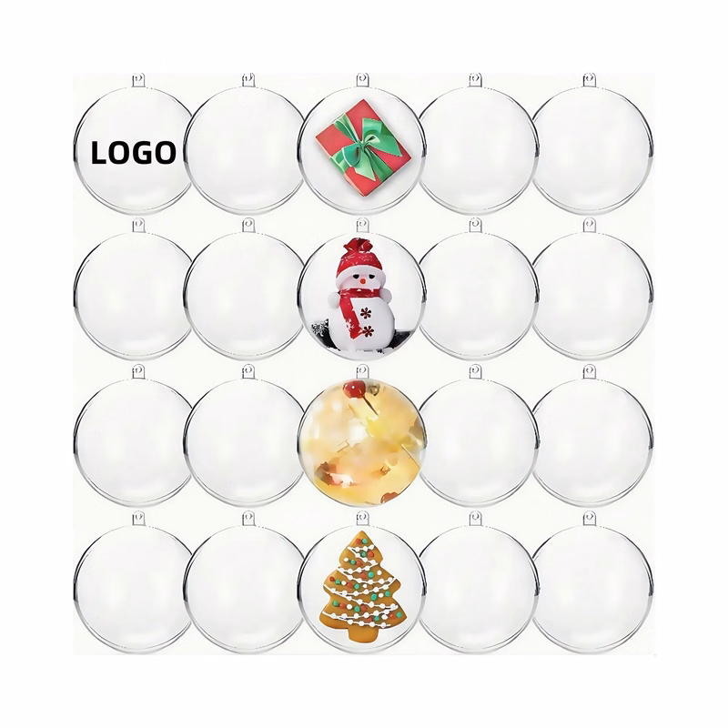 Clear Plastic Hanging Decor Balls